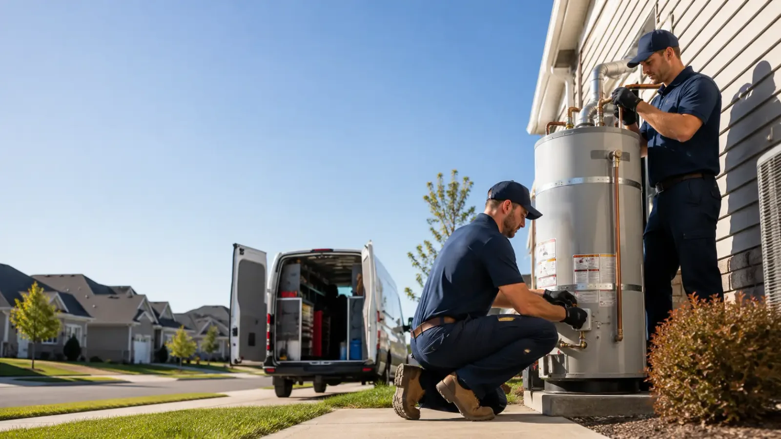 Water Heater Installation in Gray, ME